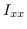 $I_{xx}$